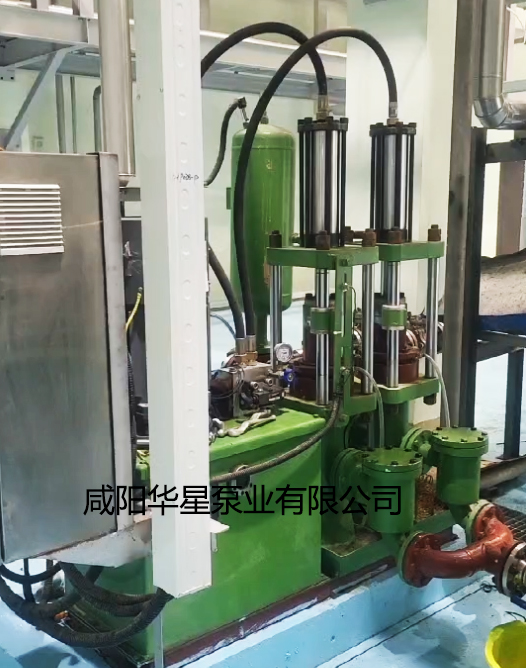 4兆帕進料壓力高壓陶瓷柱塞泥漿泵使用現場