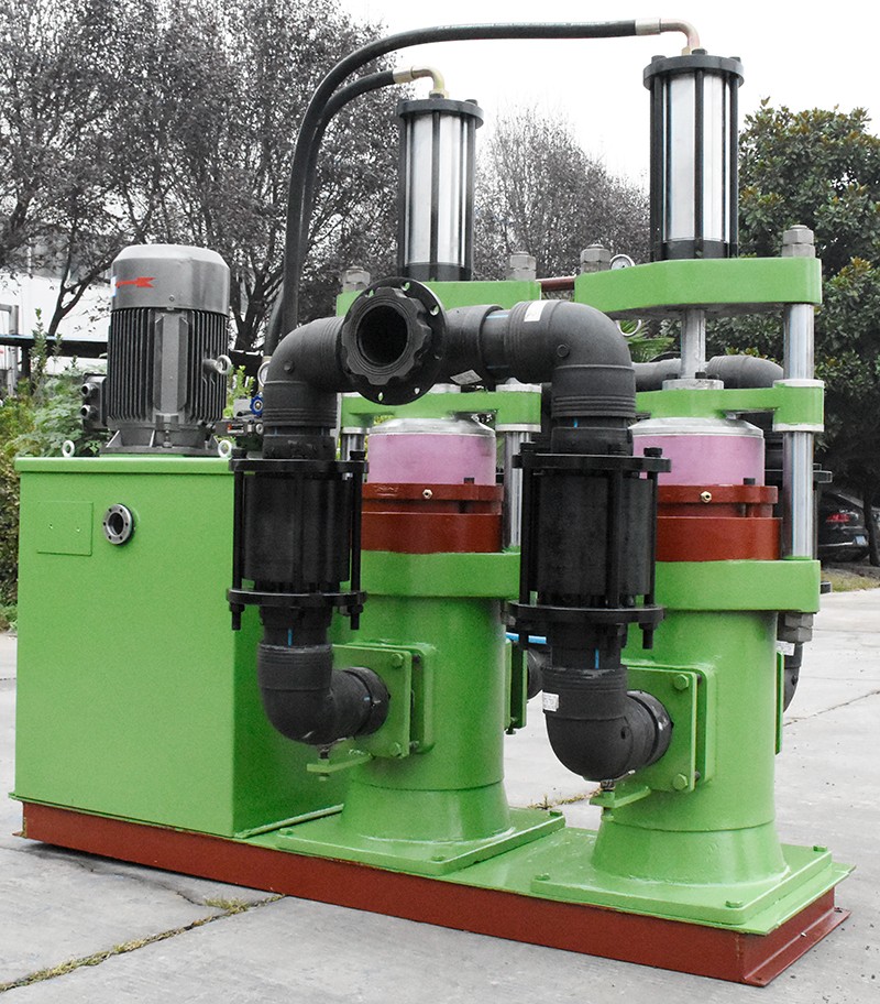 壓濾機(jī)節(jié)能進(jìn)料泵，液壓陶瓷柱塞泥漿泵